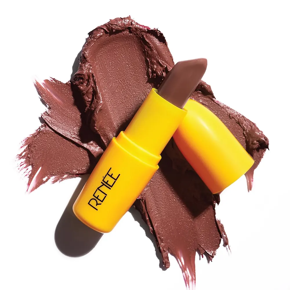 Renee Everyday Matte Lipstick 04 Coffee Spf 30 Hyaluronic Acid Vitamin C 3G