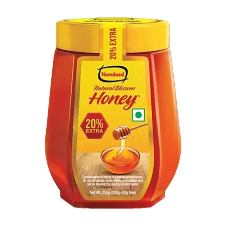 Hamdard Natural Blossom Honey 200G+50G Free= 250G
