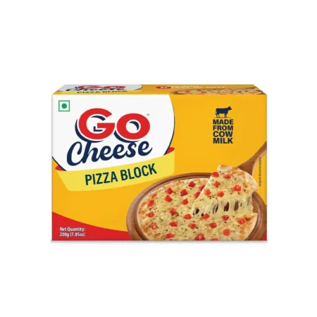 GO CHEESE PIZZA BLOCK MADE FROM COW MILK 200G