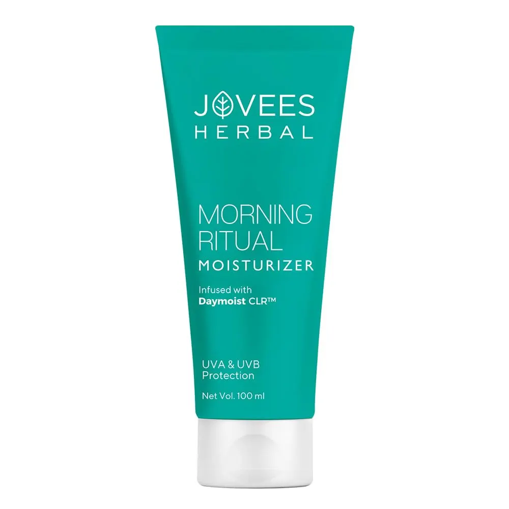 Jovees Herbal Morning Ritual Moisturizer Infused With Daymoist Clr Uva & Uvb Protection 100Ml