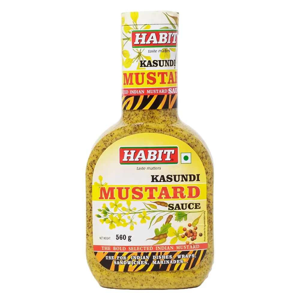 Habit Kasundi Mustard Sauce The Bold Selected Indian Mustard 560G