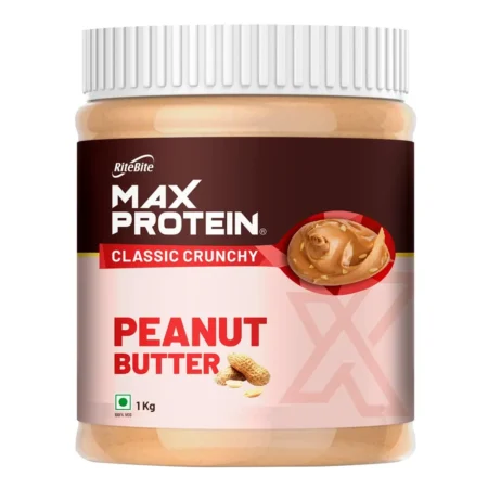Rite Bite Max Protein Classic Crunchy Peanut Butter 1Kg