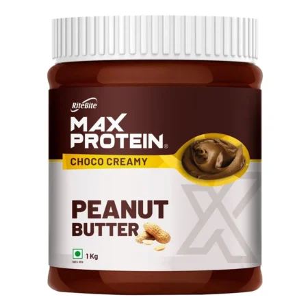 RITE BITE MAX PROTEIN CHOCO CREAMY PEANUT SPREAD 1KG