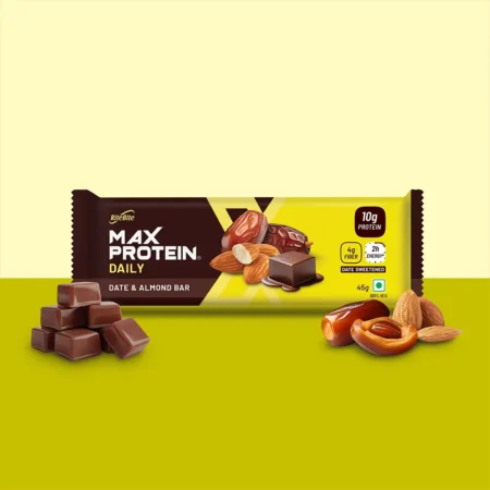 Rite Bite Max Protein Daily Date & Almond Bar 45G