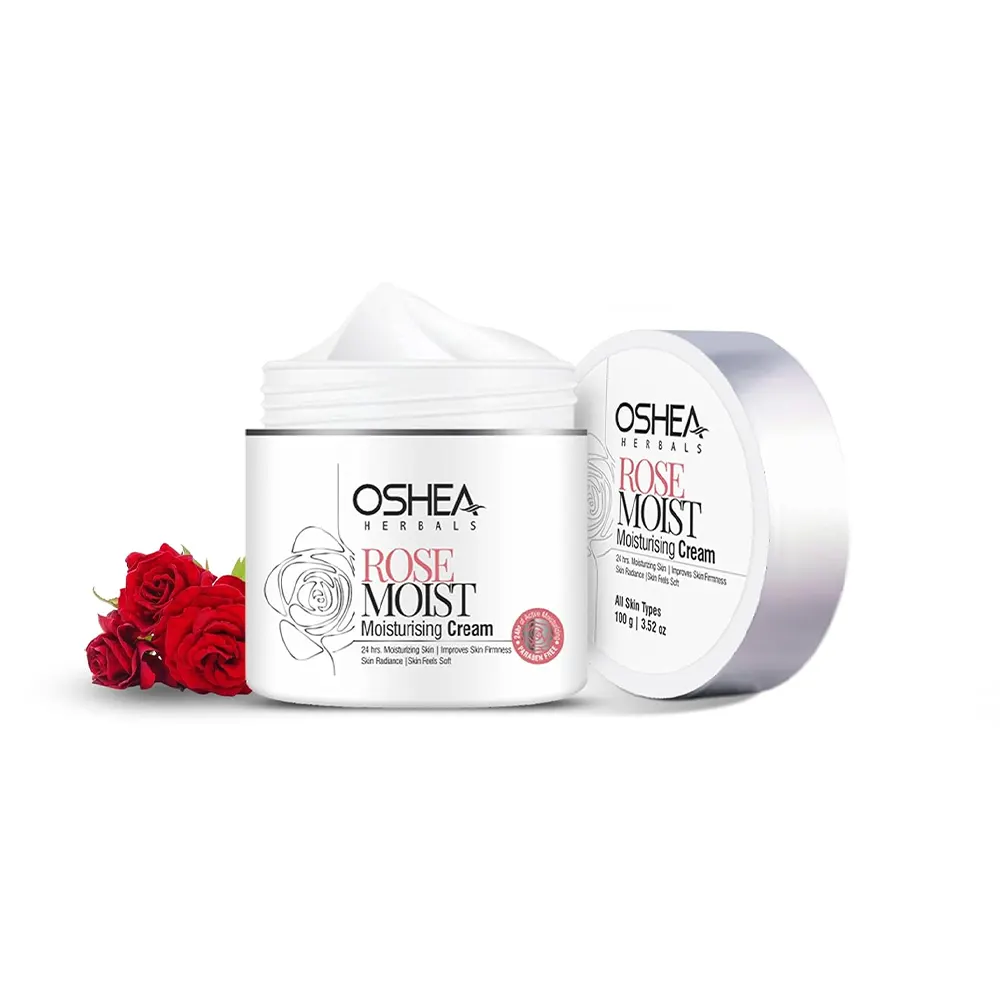 Oshea Herbals Rose Moist Moisturising Cream 50G