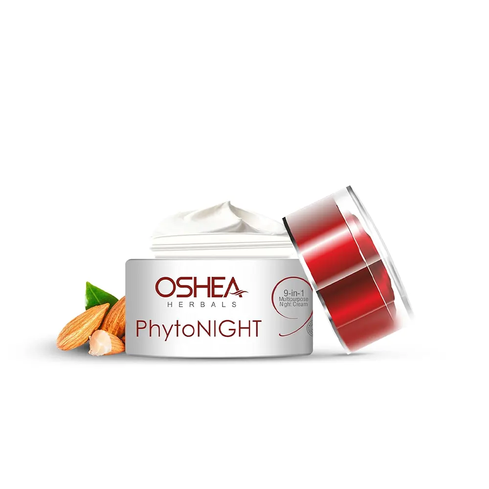Oshea Herbals Phyto Night 9 In 1 Multipurpose Night Cream Natural Moisturizing Factor 50G