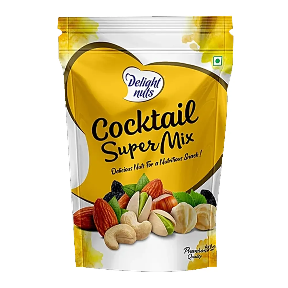 Delight Nuts Cocktail Super Mix Delicious Nuts For A Nutrilious Snack 200G