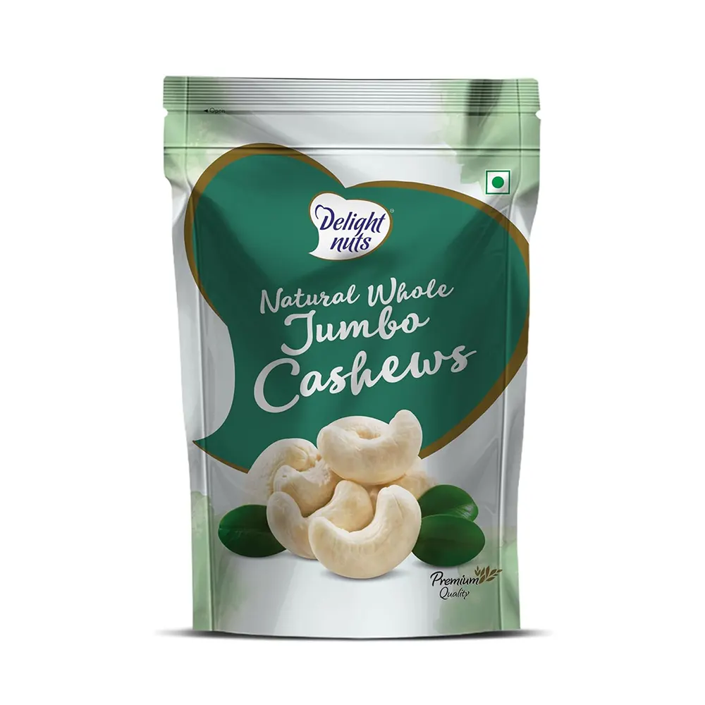 Delight Nuts Natural Whole Jumbo Cashews 150G