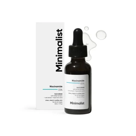 Minimalist Skin Science Niacinamide 05% Face Serum Clears Heals & Soothes Skin For All Skin Types 30Ml