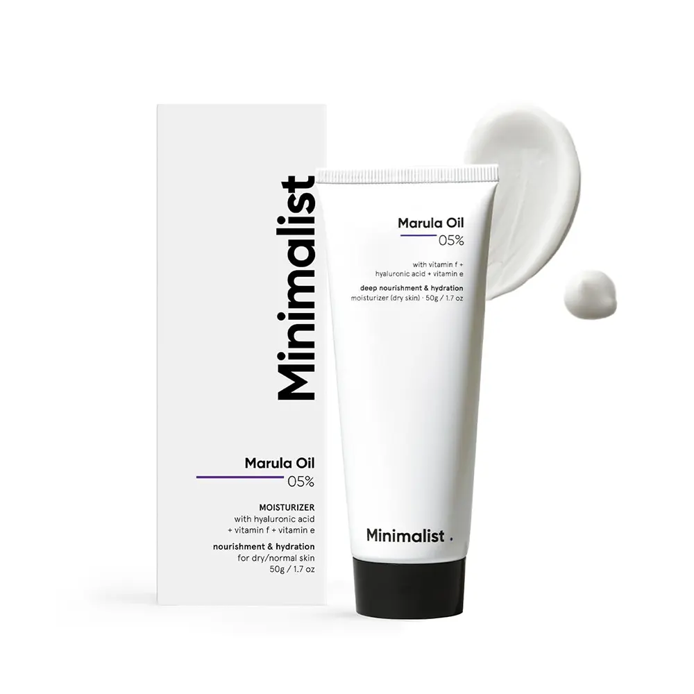 Minimalist Skin Science Marula Oil 05% Moisturizer Nourishment & Hydration For Dry Normal Skin 50G