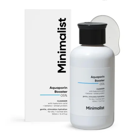 Minimalist Skin Science Aquaporin Boster 05% Cleanser With Hyaluronic Acid + Betaine For All Skin Types 100Ml