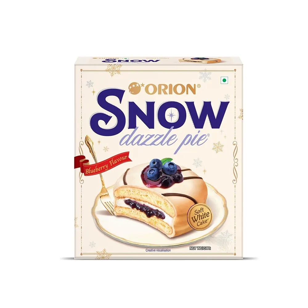 Orion Snow Dazzle Pie Blueberry Flavour 34G