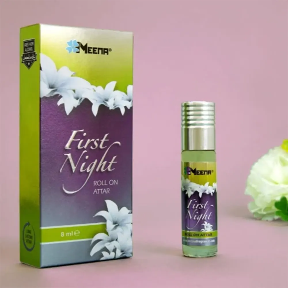 Meena First Night Roll On Attar 8Ml