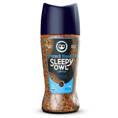 Sleepy Owl French Vanilla Premium Instant Coffee 100G