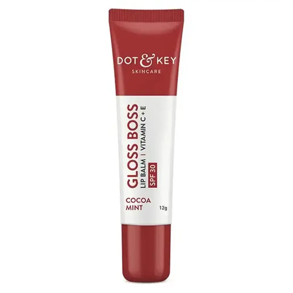 Dot & Key Gloss Boss Lip Balm Vitamin C + E Spf 30 Cocoa Mint 12G