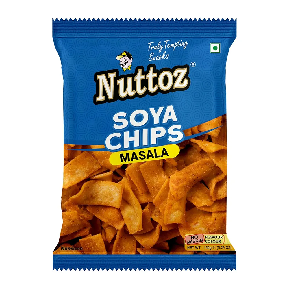 Nuttoz Soya Chips Masala 150G