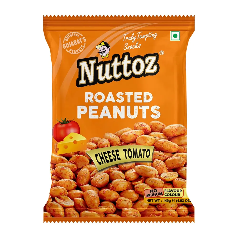 Nuttoz Roasted Peanuts Cheese Tomato 140G