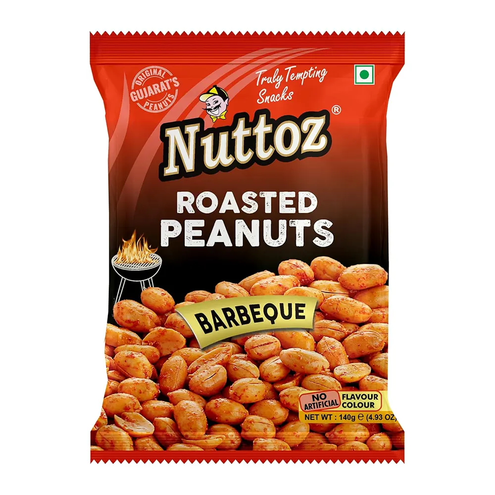 Nuttoz Roasted Peanuts Barbeque 140G