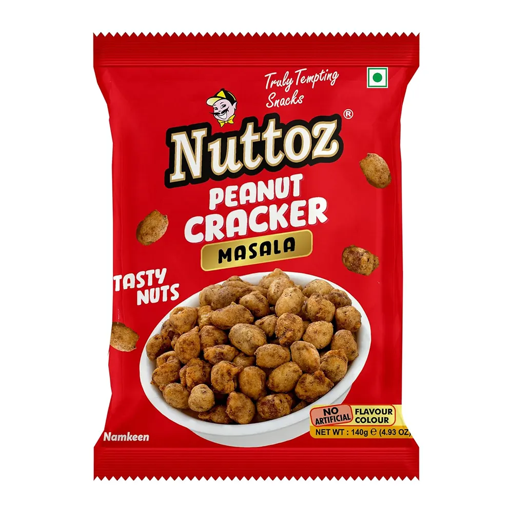 Nuttoz Peanut Cracker Masala 140G