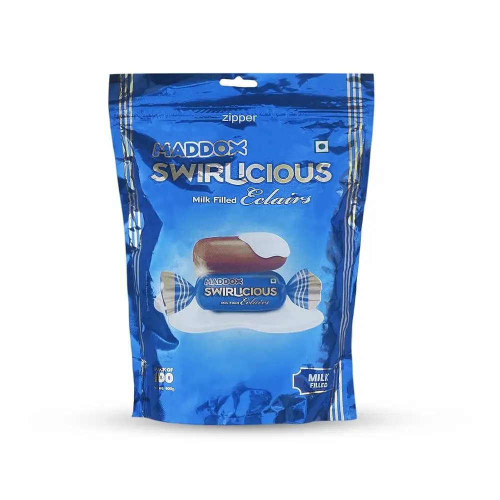 Maddox Swirlicious Milk Filled Eclairs 800G