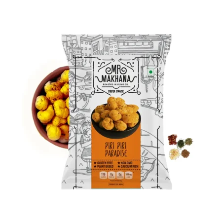 Mr Makhana Roasted In Olive Oil Peri Peri Super Snack 20G