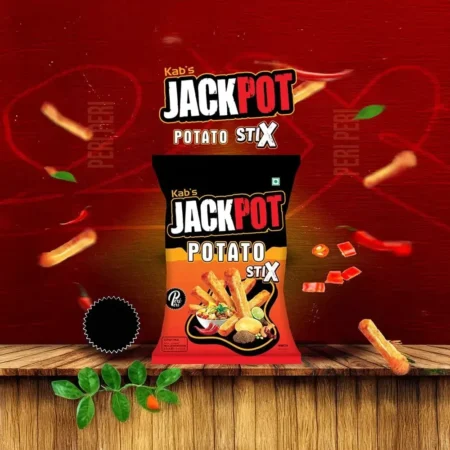 Kab'S Jackpot Potato Sticx Pari Pari 50G