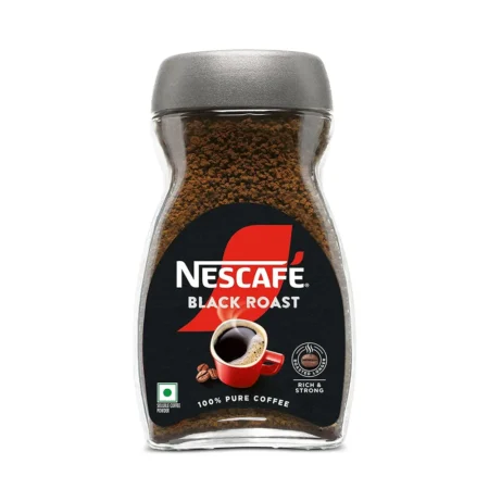 Nestle Nescafe Black Roast Rich & Strong 100% Pure Coffee 90G