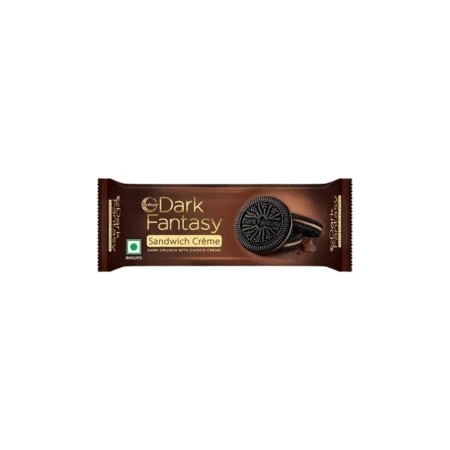 Sunfeast Dark Fantasy Sandwich Creme Dark Crunch With Choco Creme 41.5G+16.6G Extra=58.1G