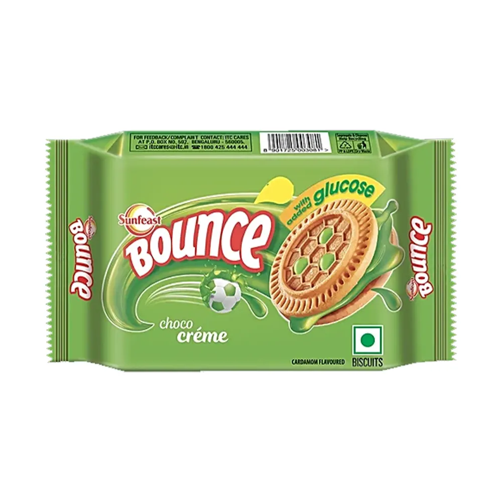 Itc Sunfeast Bounce Elaichi Creme Cardamom Flavoured 69.6G