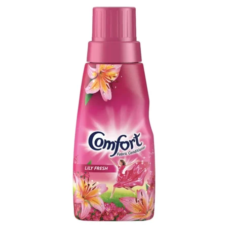 COMFORT FABRIC CONDITIONER LILY FRESH PINK 210ML.