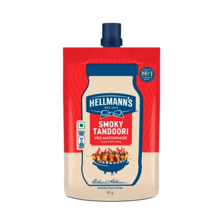 HELLMANN'S SMOKY TANDOORI VEG MAYONNAISE 85G