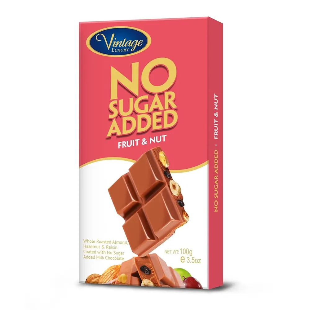 Vintage Luxury Fruit &Amp; Nut Milk Chocolate 100G