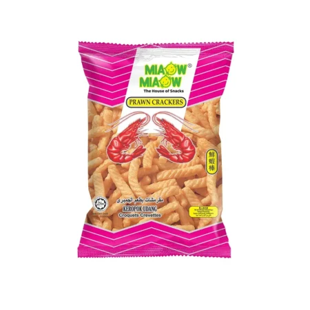 Miaow Miaow Prawn Chips Snacks 60G