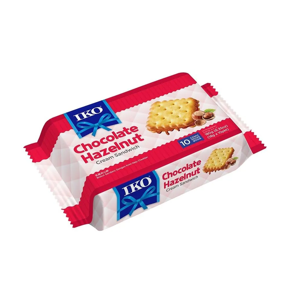 Iko Chocolate Hazelnut Cream Sandwich 180G