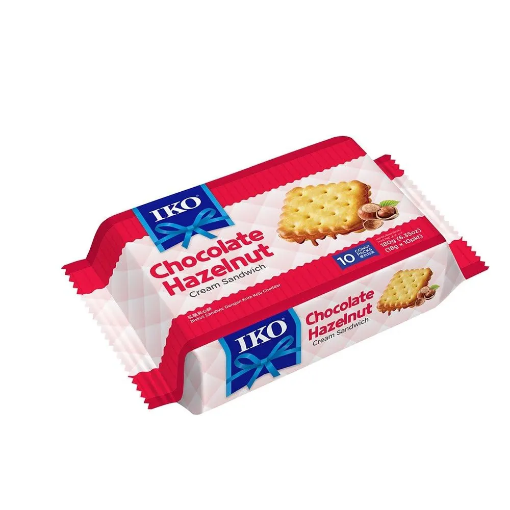 Iko Chocolate Hazelnut Cream Sandwich 108G