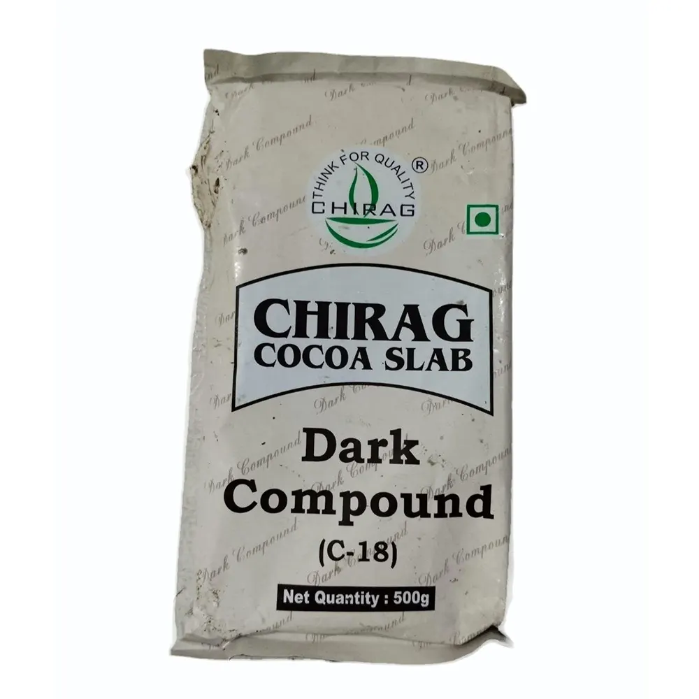 Chirag Dark Chocolate Cocoa Slab 500G