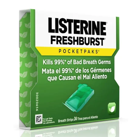 LISTERINE FRESHBURST POCKETPAKS 24 STRIPS