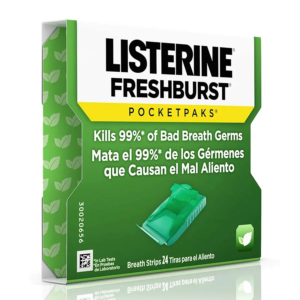 Listerine Freshburst Pocketpaks 24 Strips