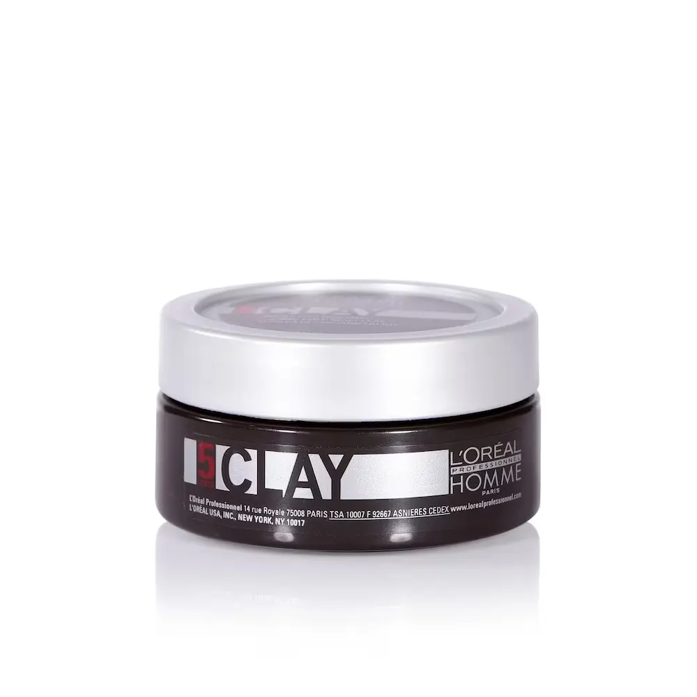 L'Oreal Professional Homme Paris 5 Force Clay Strong Hold Matt Clay 50Ml