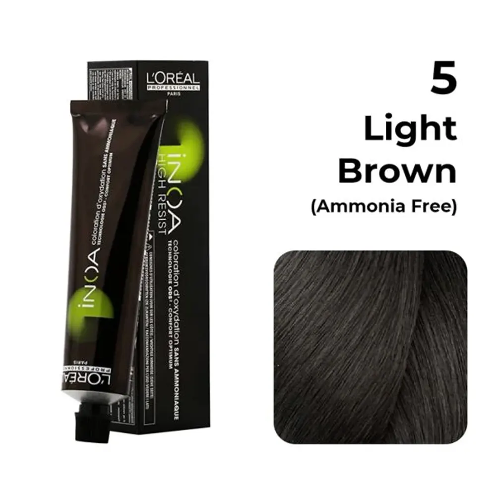 L'Oreal Professional Paris Inova 5 Light Brown 60G