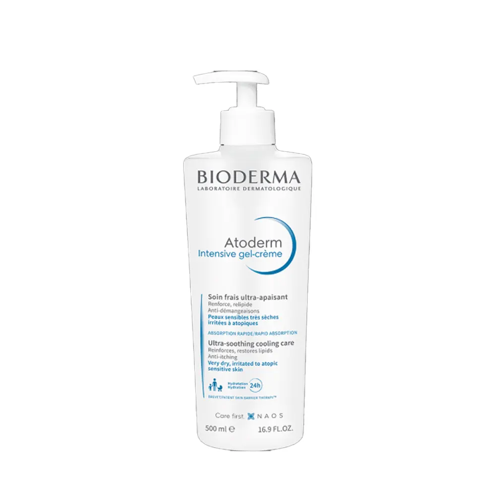 Bioderma Laboratoire Dermatologique Atoderm Creme Ultra -Nourishing Moisturising Cream Normal To Dry Sensitive Skin 500Ml