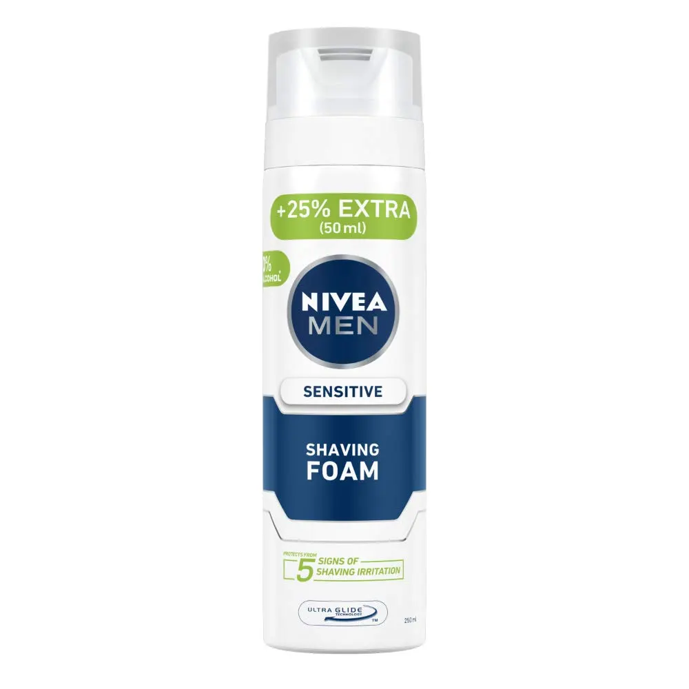 Nivea Men Sensitive Shaving Foam 200Ml