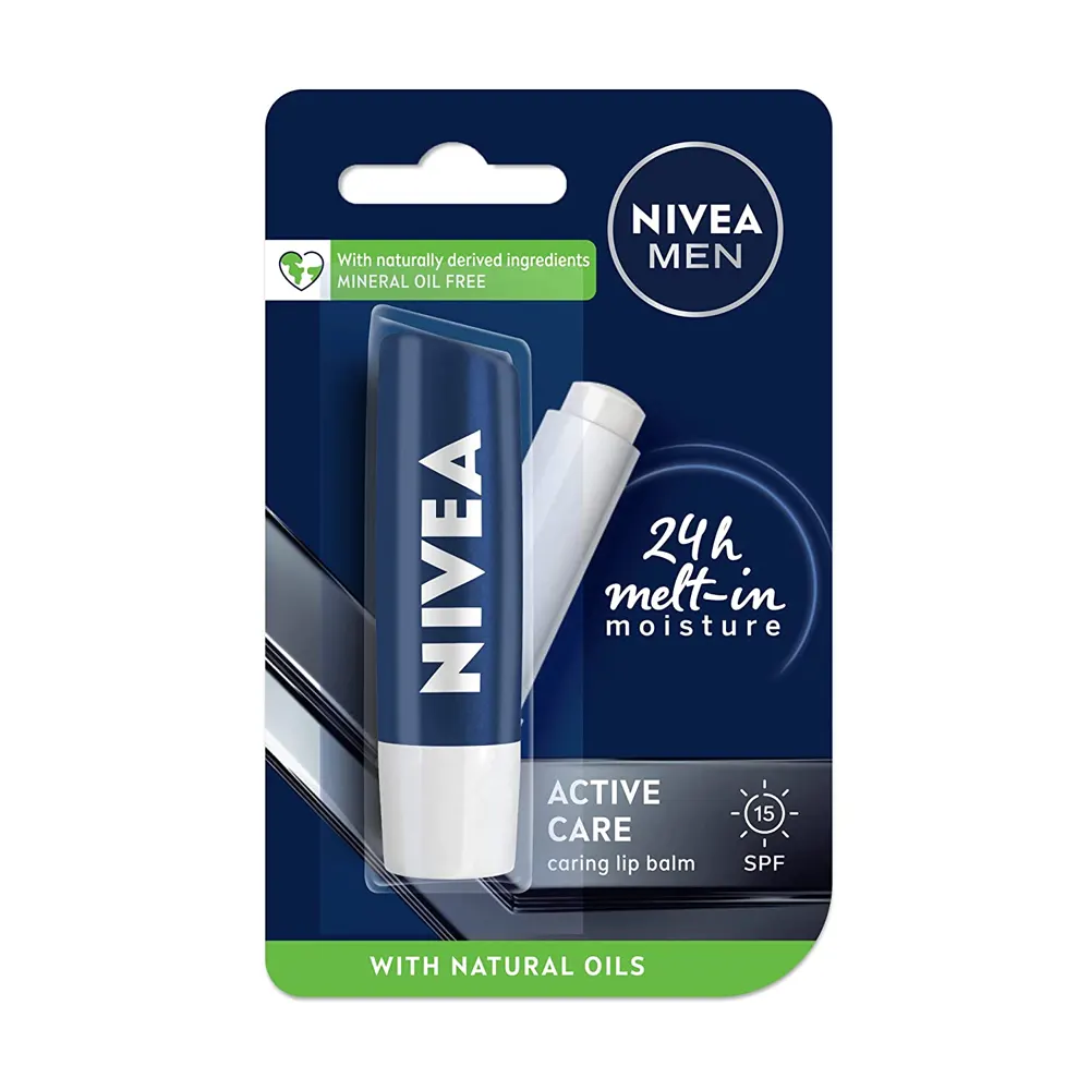 Nivea Men Active Care Lip Balm 4.8G