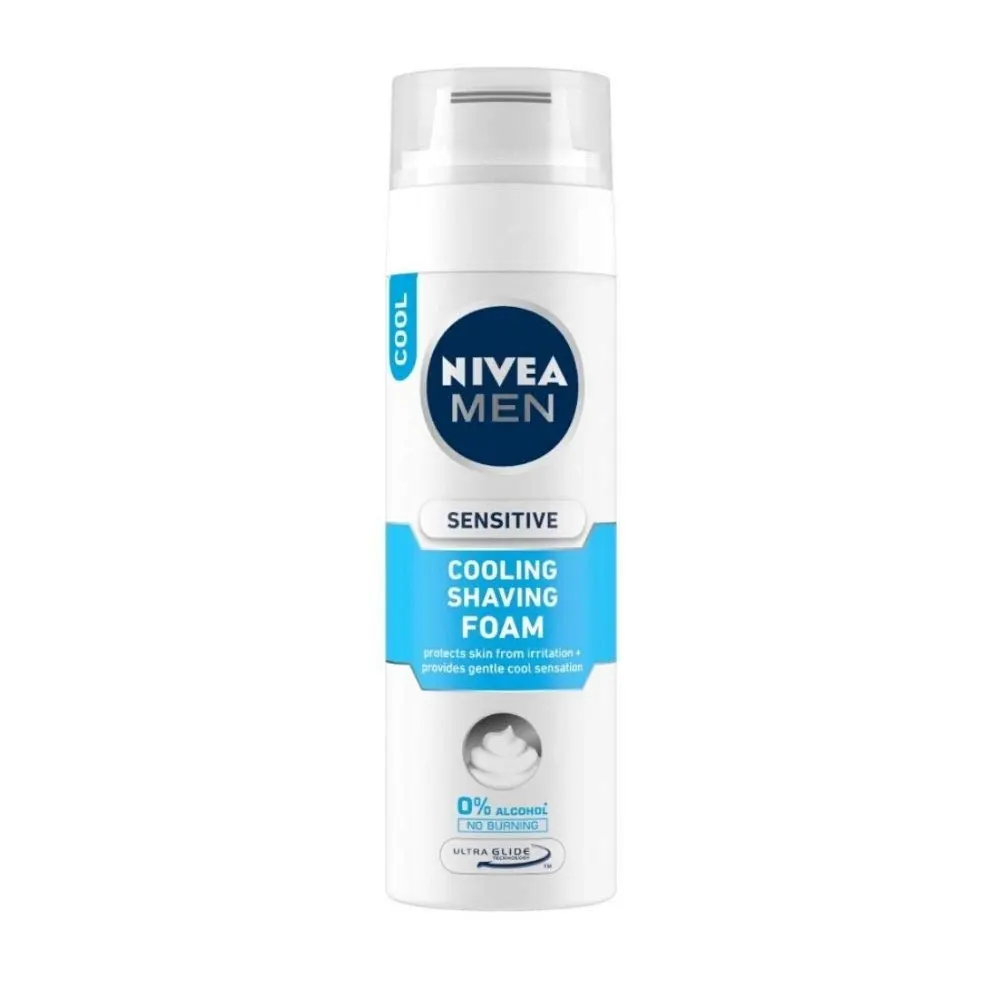 Nivea Men Sensitive Cooling Shaving Foam 200Ml