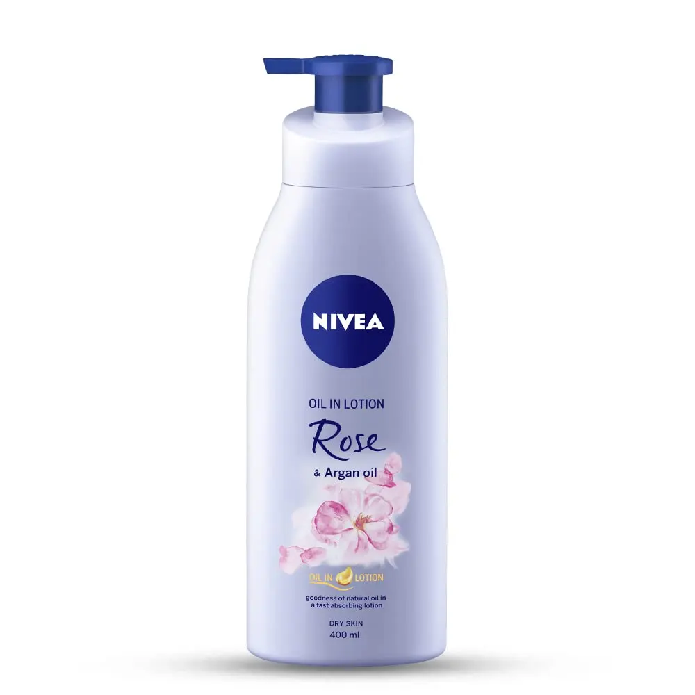 Nivea Rose And Argan Oil Oil In Lotion 400Ml