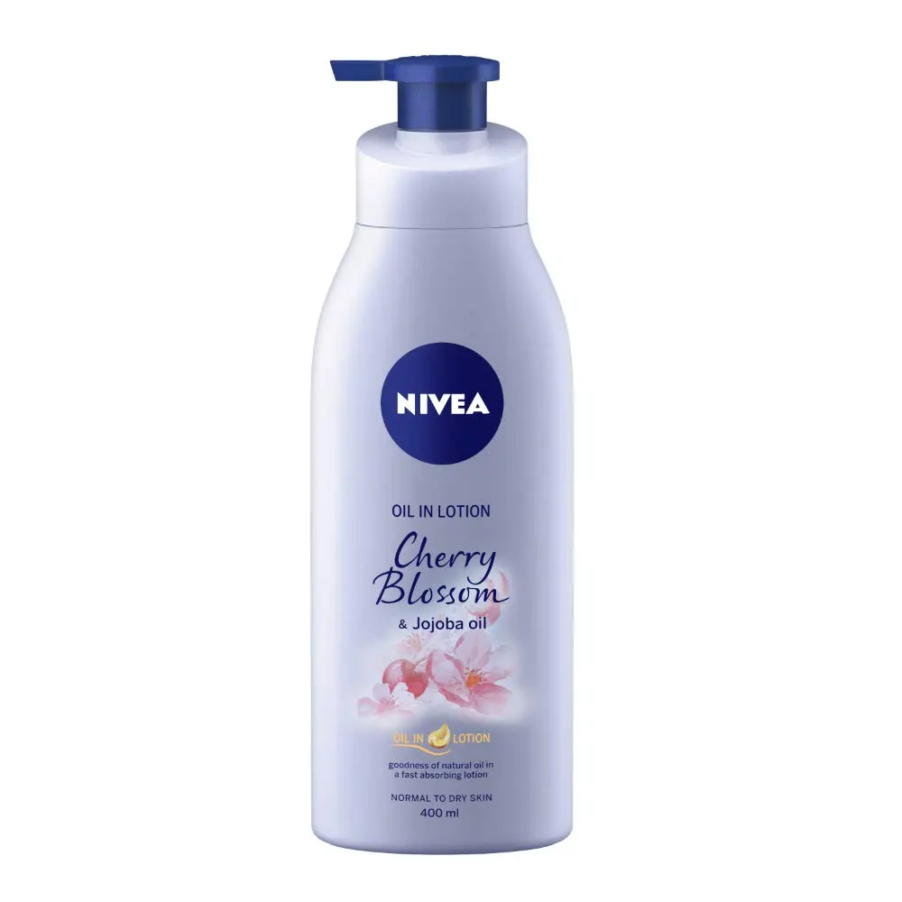 Nivea Cherry Blossom And Jojoba Oil Oil In Lotion 400Ml