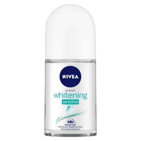 Nivea Whitening Sensitive Roll On Deodorant 50Ml