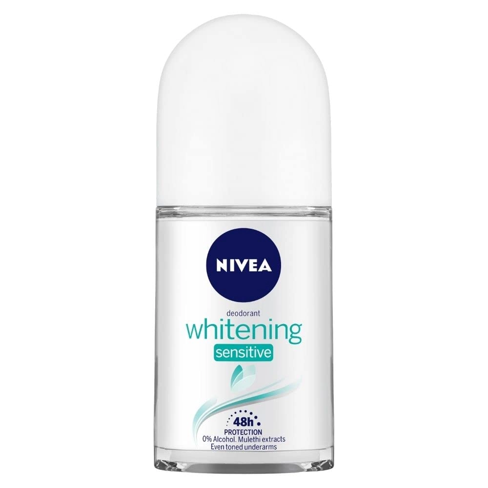 Nivea Whitening Sensitive Roll On Deodorant 50Ml