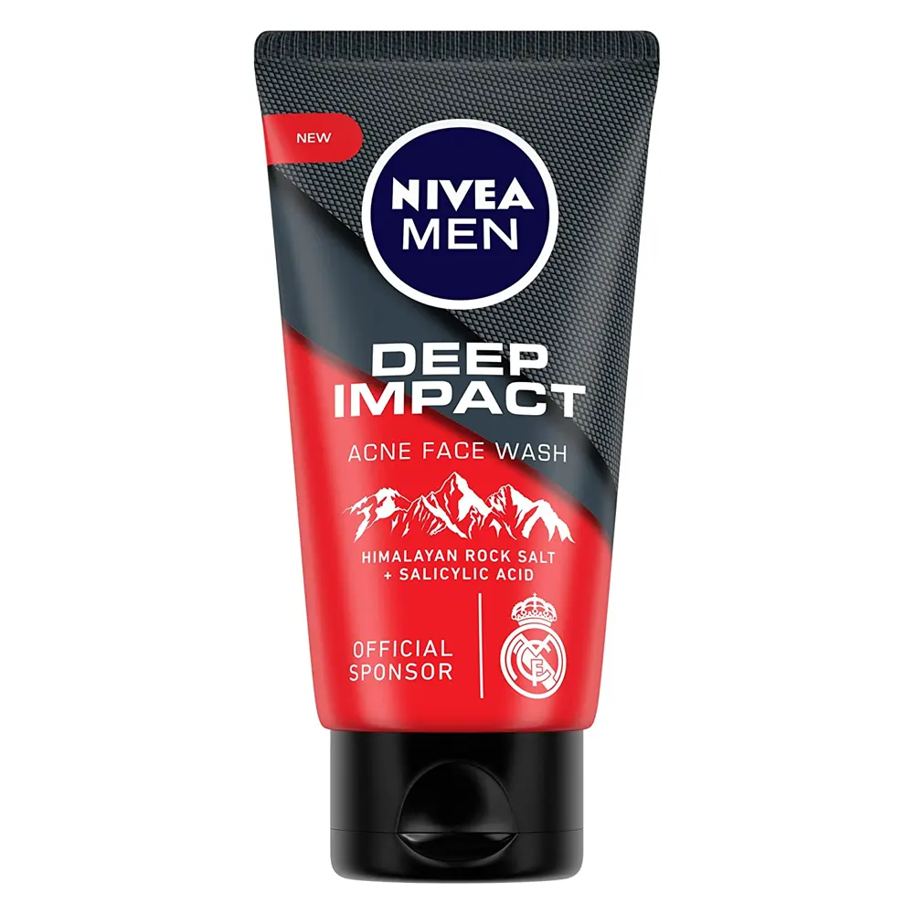 Nivea Men Deep Impact Acne Face Wash 50G