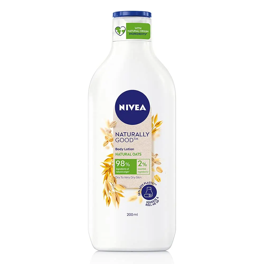 Nivea Naturally Good Body Lotion Natural Oats 200Ml
